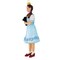 Cody Foster 5.5 Inch Farm Girl With Dog Christmas Tree Ornament , Movie Red Slippers
